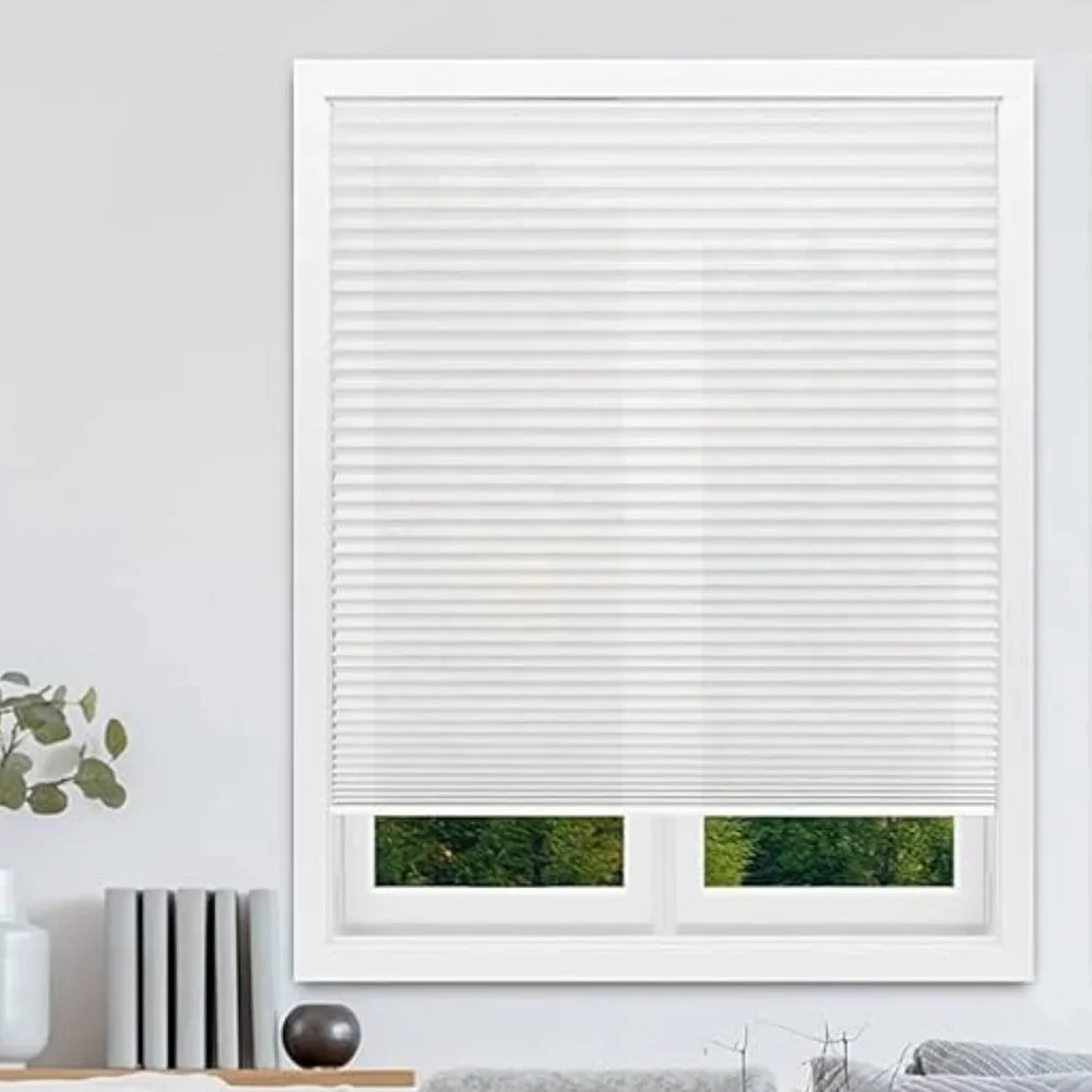 REDI SHADE Easy Lift Cordless Pleated Fabric Shade NEW